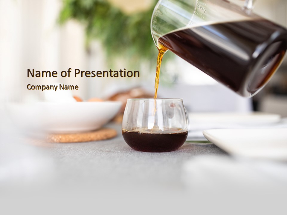 Morning Coffee - Free Google Slides theme and PowerPoint presentation template