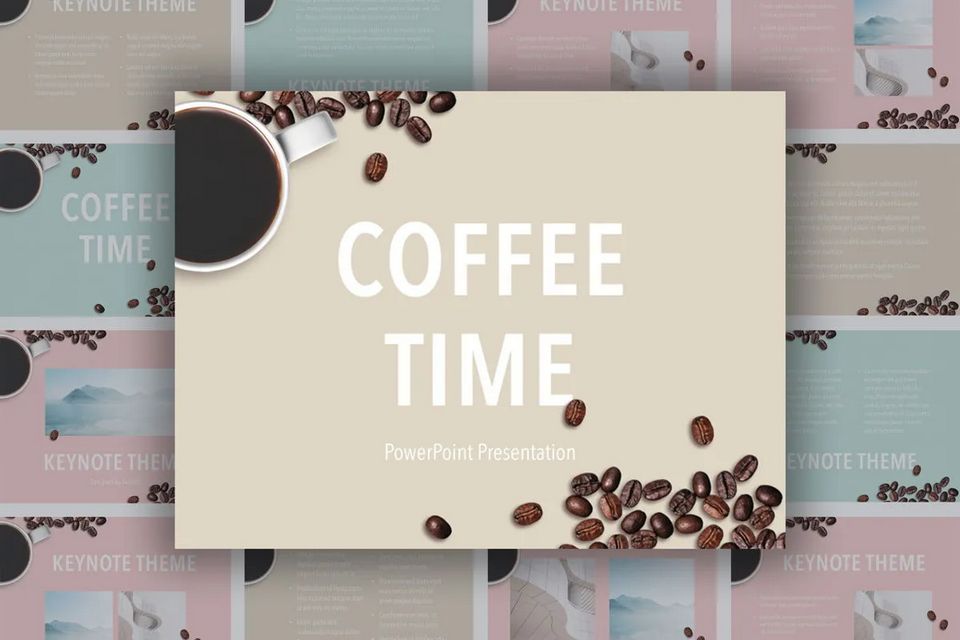 Coffee Time Powerpoint Presentation Template