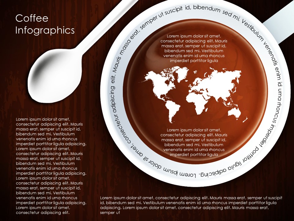 Coffee Consumption Infographics Presentation Template