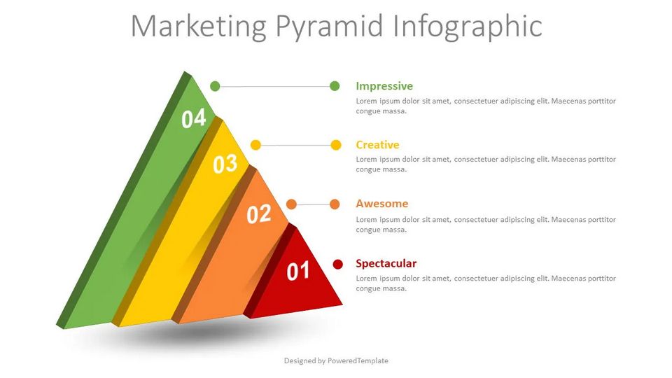 Marketing Pyramid Infographic - Free Google Slides theme and PowerPoint template