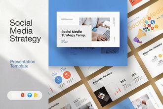 Social Media Strategies Presentation Templates