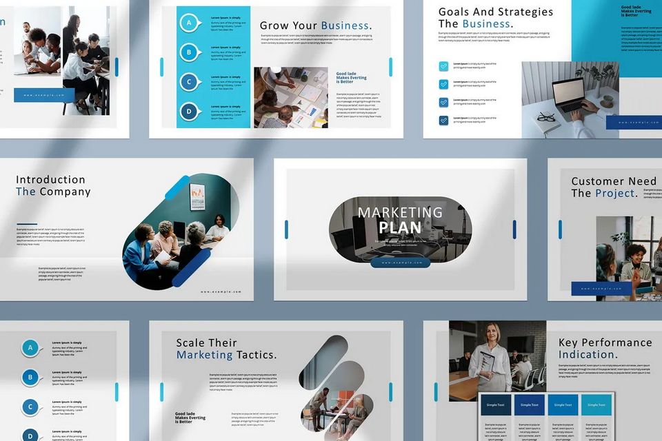 Social Media Kit Presentation Template