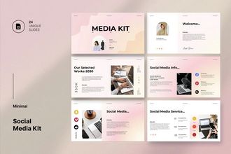 Social Media Strategies Presentation Templates