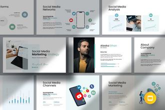 Social Media Strategies Presentation Templates