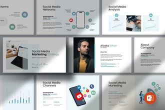 Social Media Strategies Presentation Templates