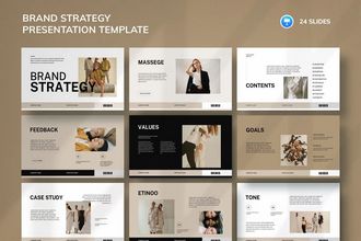Social Media Strategies Presentation Templates