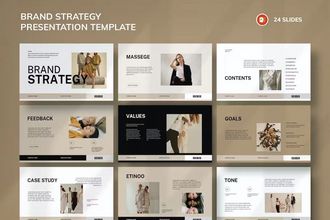 Social Media Strategies Presentation Templates