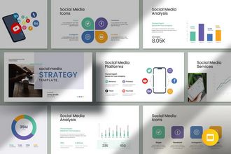 Social Media Strategies Presentation Templates