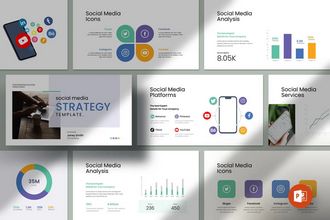 Social Media Strategies Presentation Templates