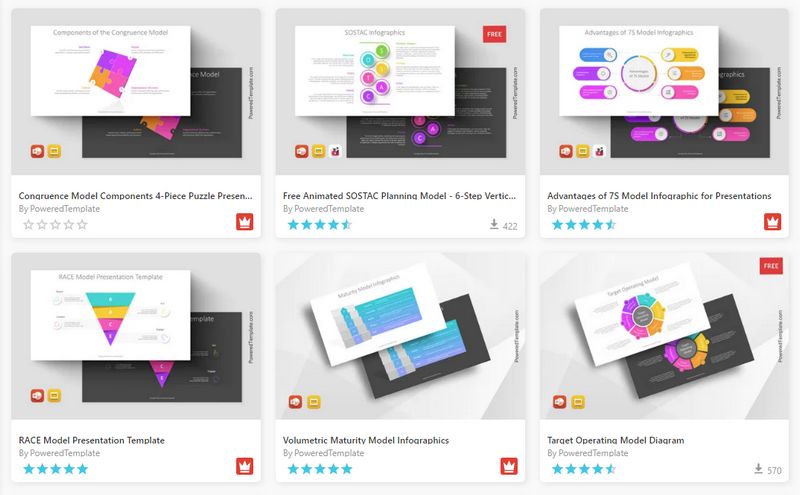 Free Simple Infographic Templates for Presentations
