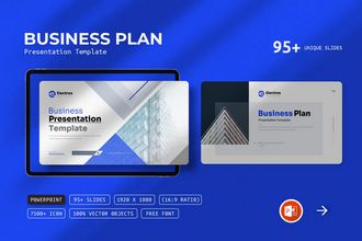 E-commerce Business Plan Presentation Templates