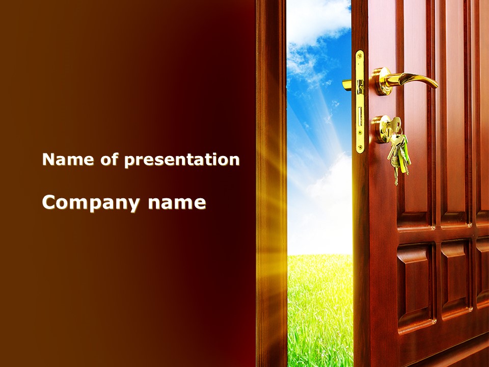 Door Into Summer - Free Google Slides theme and PowerPoint template
