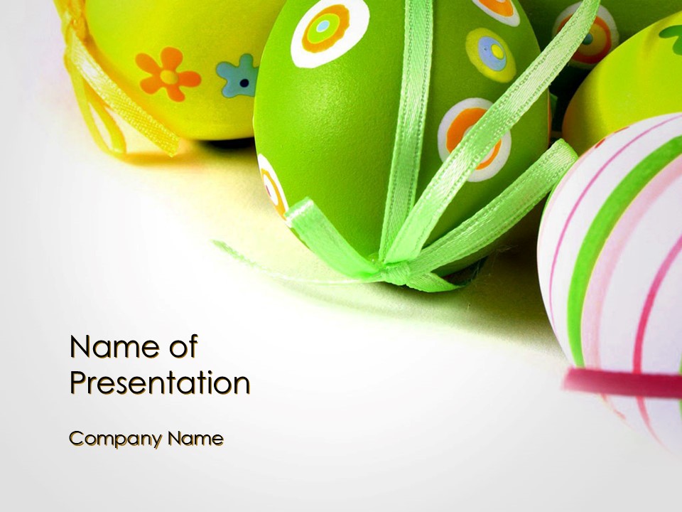 Painted Easter Eggs - Free Google Slides theme and PowerPoint template
