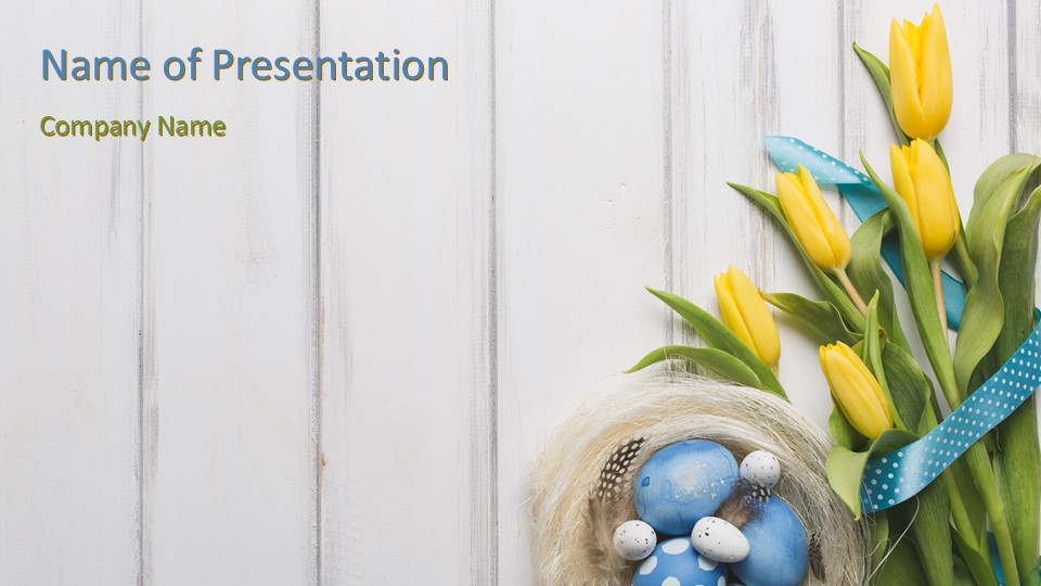 Nice Easter Background - Free Google Slides theme and PowerPoint template
