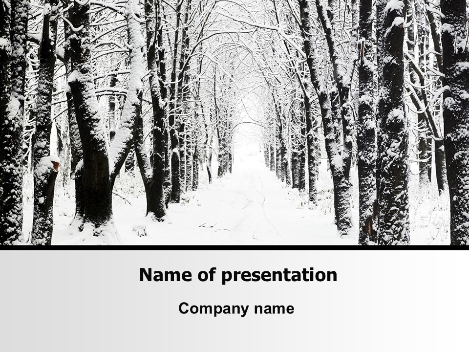 Winter Alley - Free Google Slides theme and PowerPoint template
