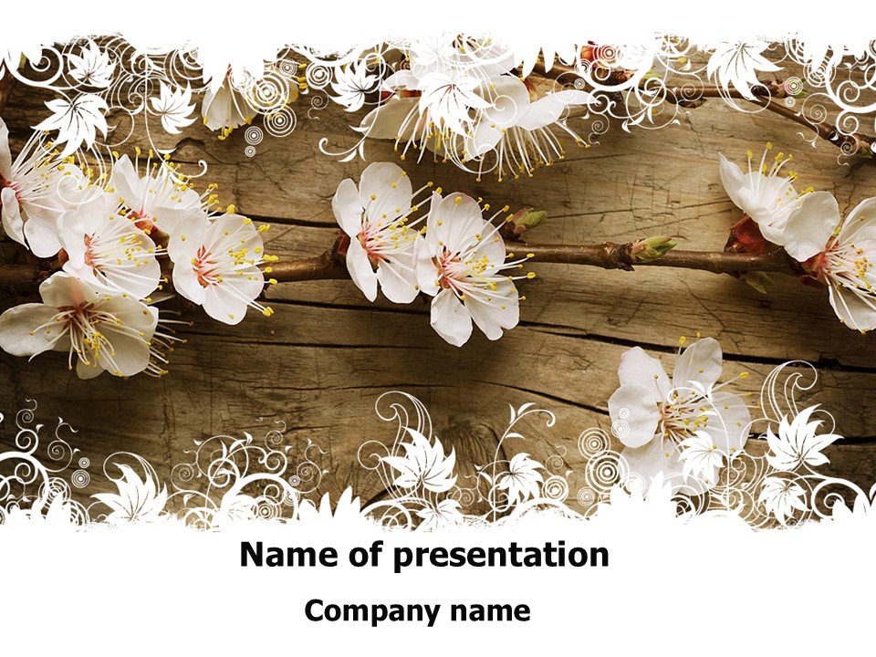 Spring Blossom Apple Tree - Free Google Slides theme and PowerPoint template
