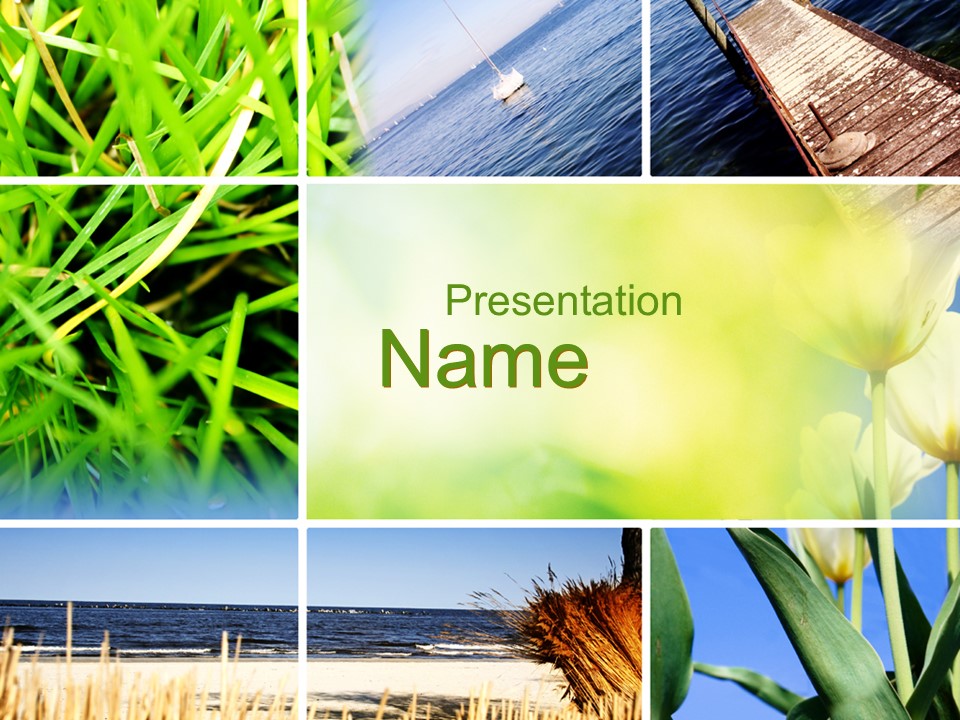 Summer Beach River - Free Google Slides theme and PowerPoint template
