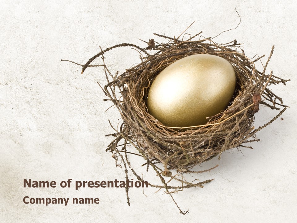 Golden Egg - Free Google Slides theme and PowerPoint template
