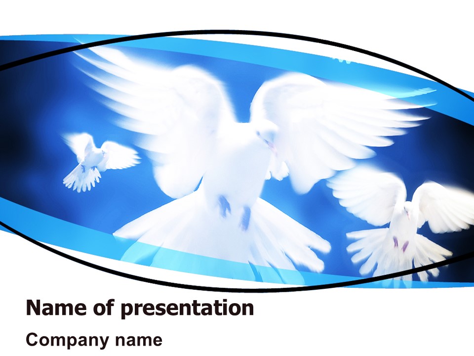 Flying Doves - Free Google Slides theme and PowerPoint template
