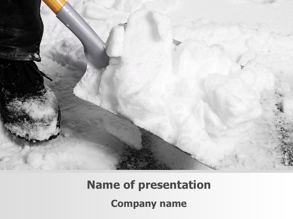 Snow Shovel Free - Free Google Slides theme and PowerPoint template
