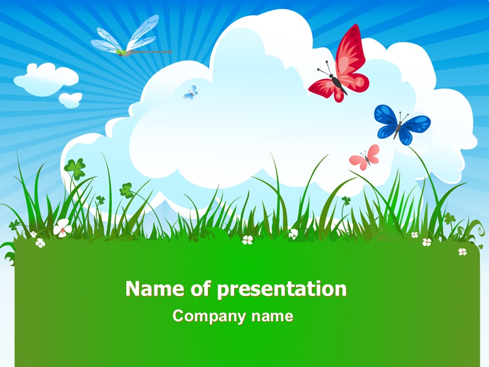 Summer Meadow - Free Google Slides theme and PowerPoint template
