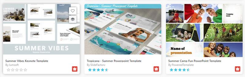 Explore More Summer PPT Presentation Templates by Using Search Keywords