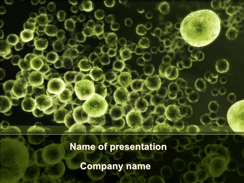 Green Bacteria - Free Google Slides theme and PowerPoint template
