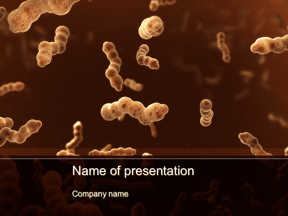Escherichia Coli In Liquid - Free Google Slides theme and PowerPoint template
