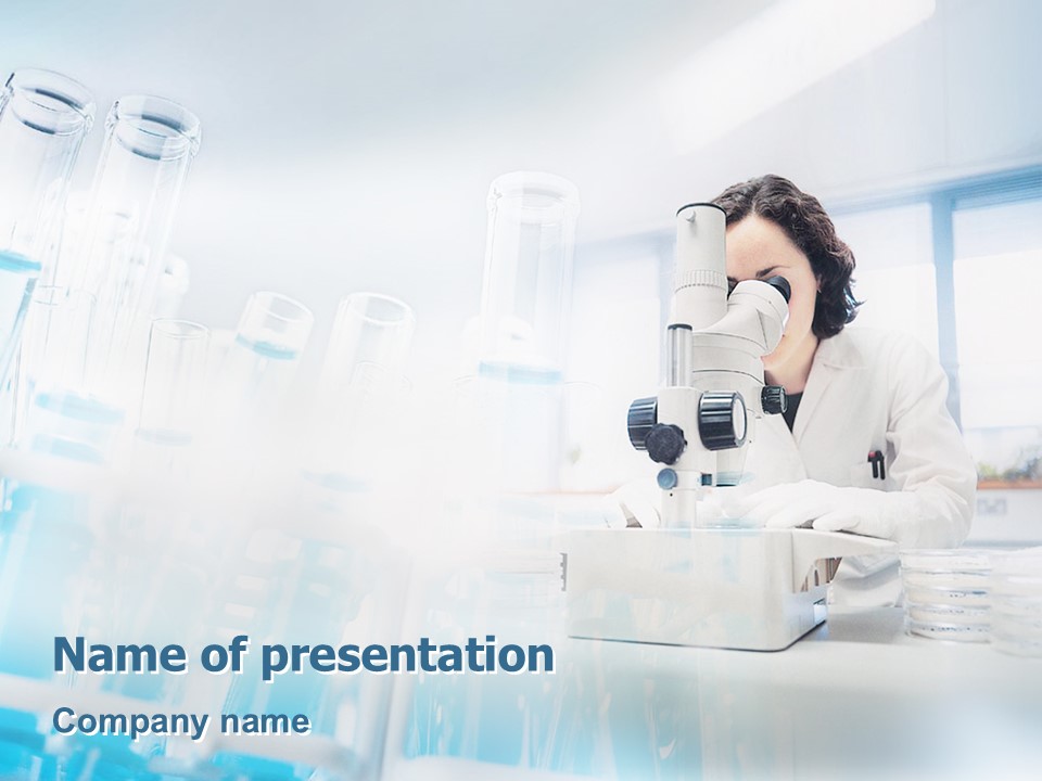 Laboratory Microscope - Free Google Slides theme and PowerPoint template
