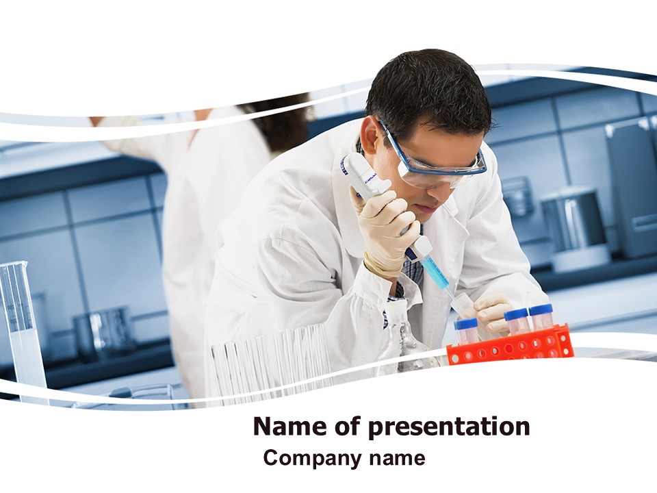 Medical Testing In The Laboratory - Free Google Slides theme and PowerPoint template
