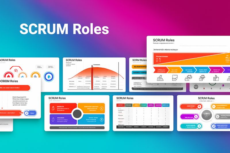 SCRUM Roles Presentation Templates for Remote Team Management