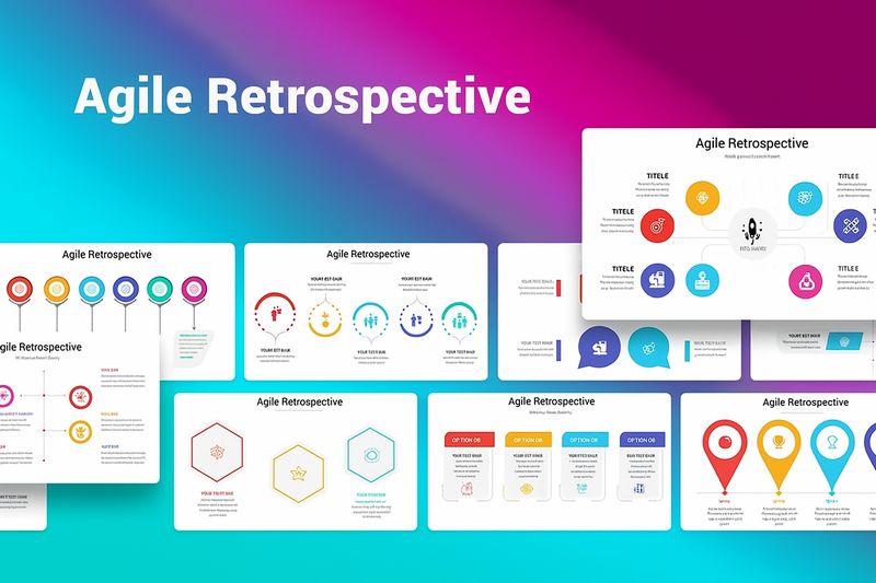 Three Agile Retrospective Presentation Templates for PowerPoint, Google Slides, and Keynote